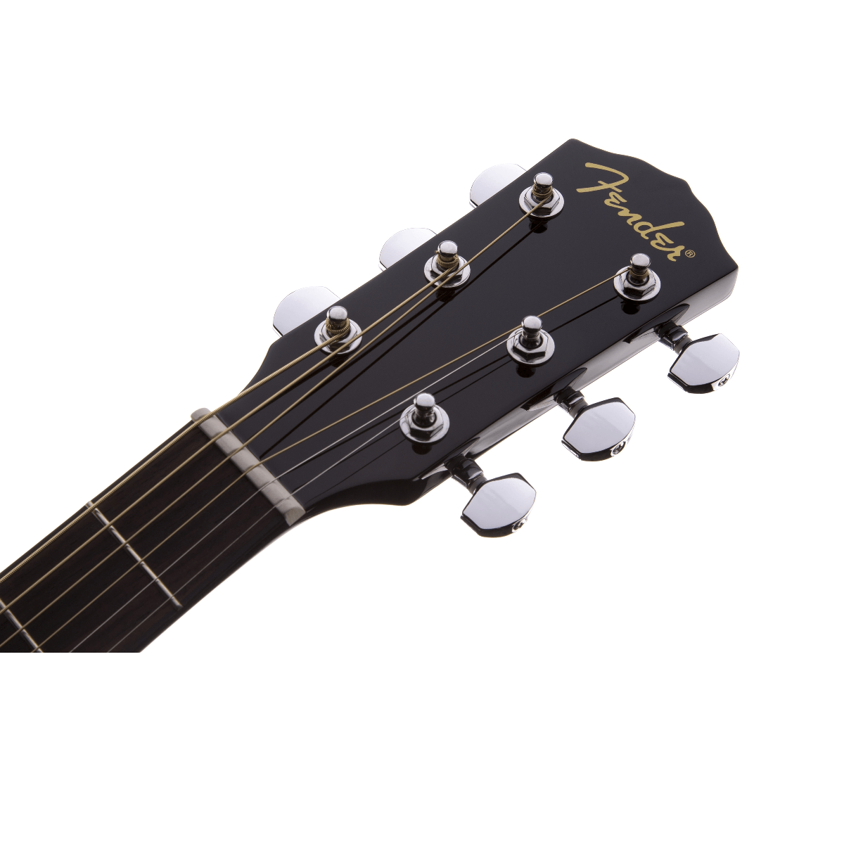 Encontraproduto.com.br - Violão Acústico Com Estojo CD-60 Dreadnought V3 BK - Fender