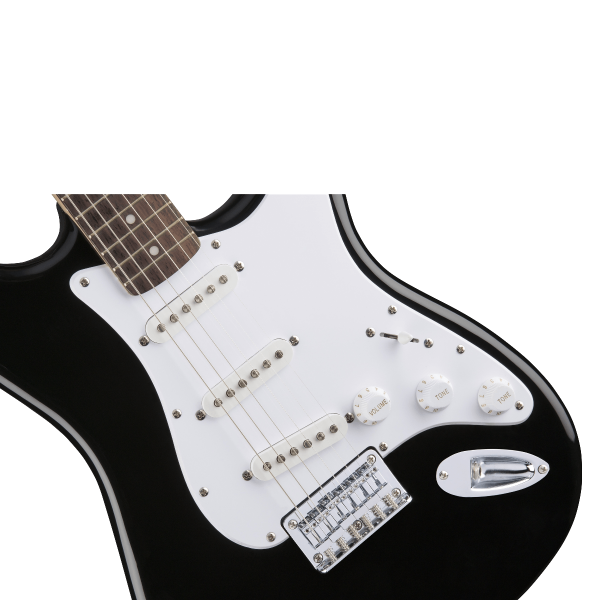 Encontraproduto.com.br - Guitarra Bullet Stratocaster HT LRL BLK - Squier By Fender