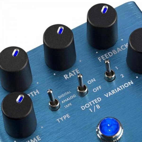 Encontraproduto.com.br - Pedal Para Guitarra Mirror Image Delay FENDER