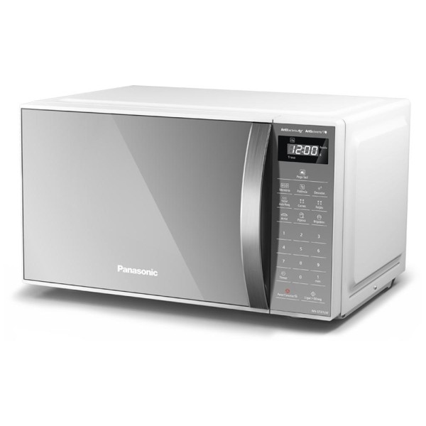 Encontraproduto.com.br - Micro-ondas Panasonic 21L NN-ST27LWRUK Branco Espelhado