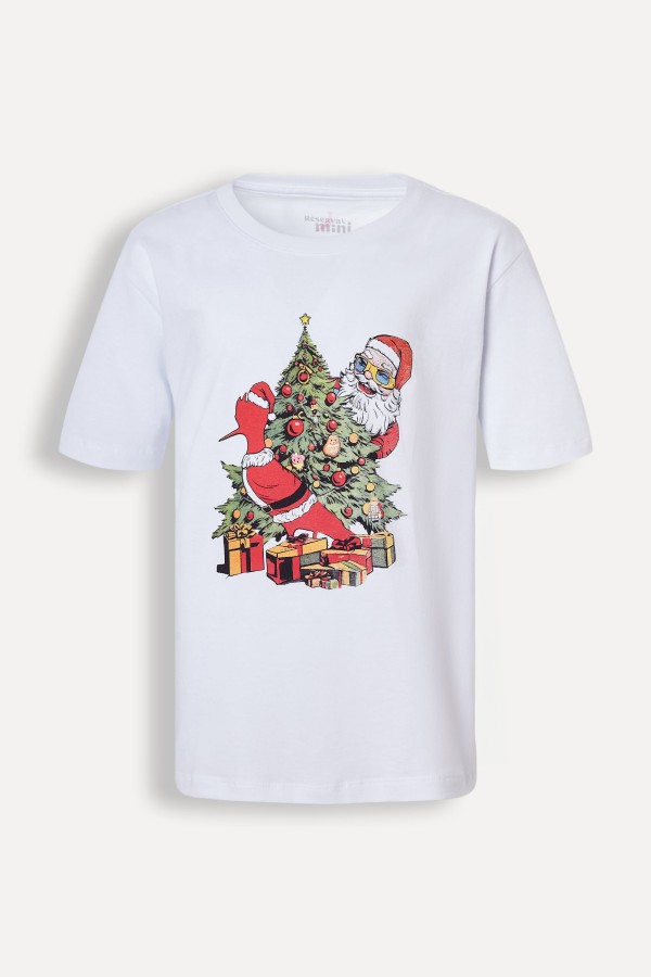 Camiseta Mc Mini Est Pica Pau Natal