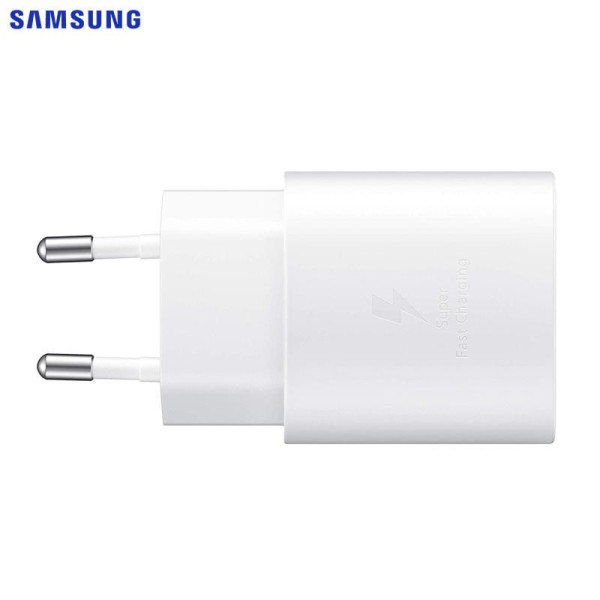 Encontraproduto.com.br - Carregador Rápido Original Samsung 25W Super Fast Charging com Cabo Tipo-C