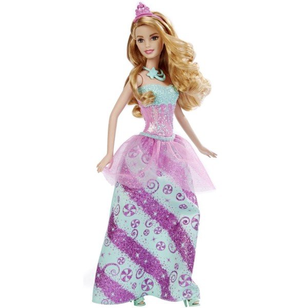 Encontraproduto.com.br - Barbie Princesa - Reinos Mágicos - Reino dos Doces - Mattel