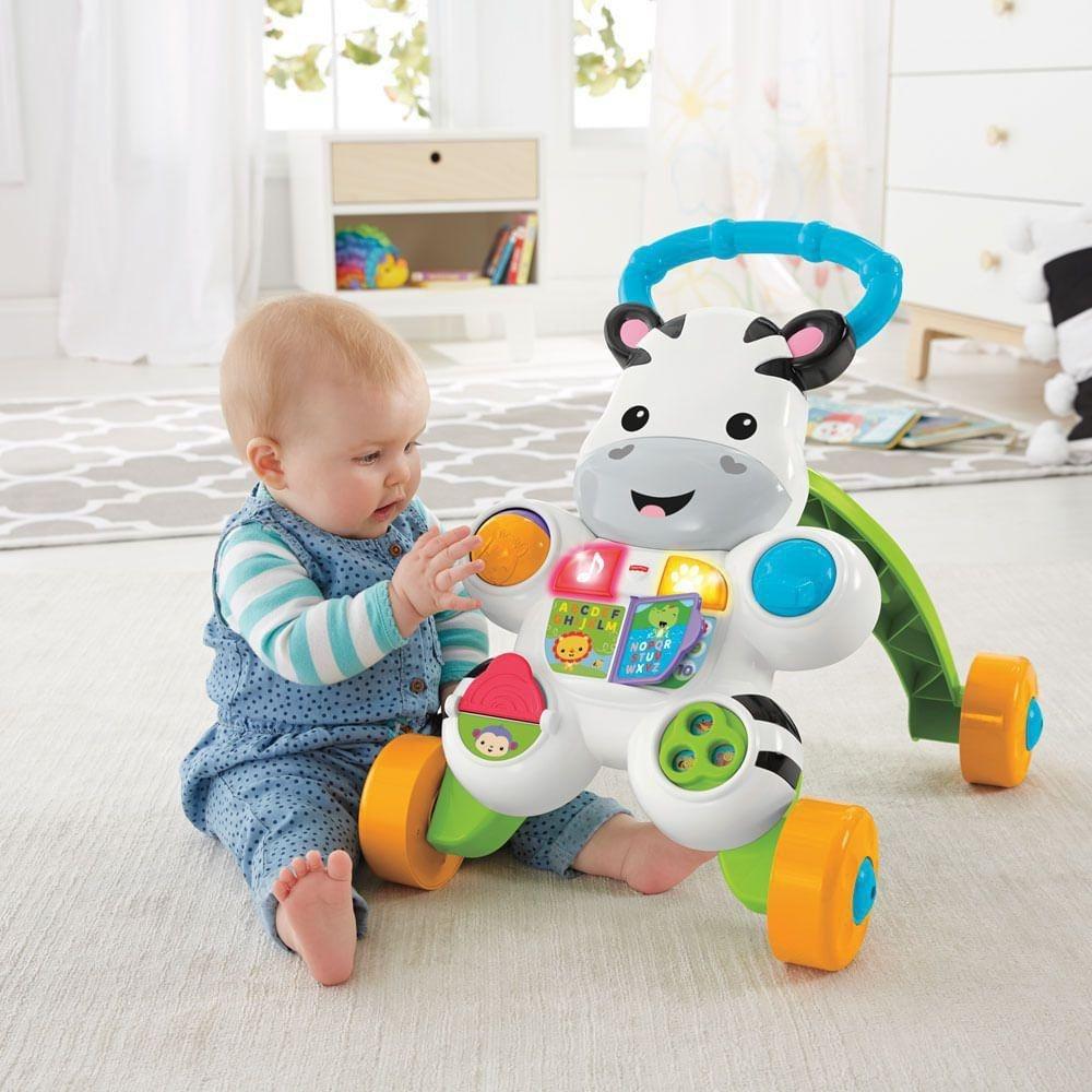 Encontraproduto.com.br - Apoiador com Atividades Zebra Fisher-Price