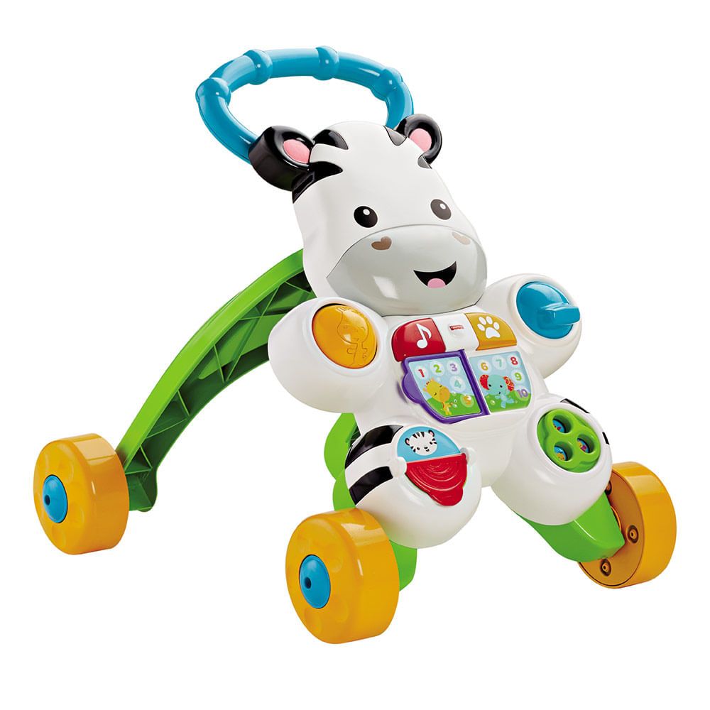 Encontraproduto.com.br - Apoiador com Atividades Zebra Fisher-Price