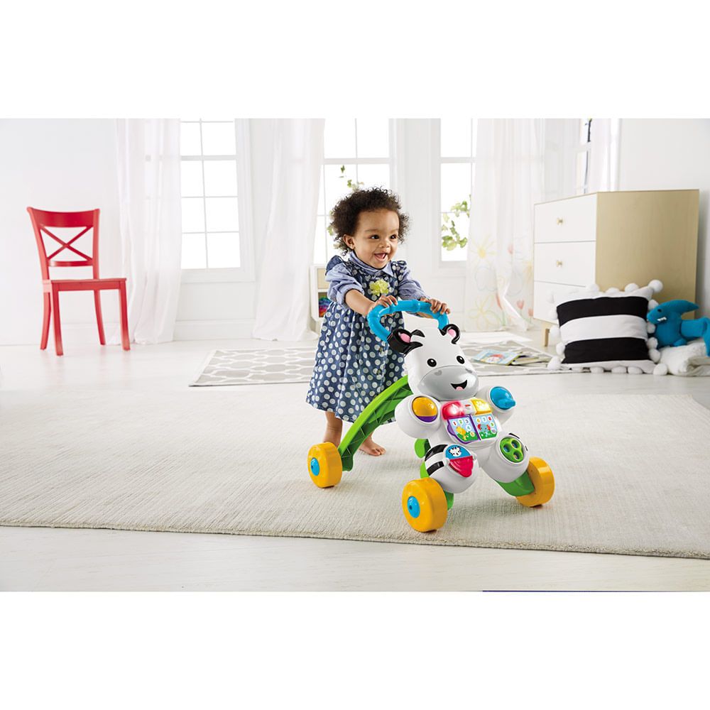 Encontraproduto.com.br - Apoiador com Atividades Zebra Fisher-Price