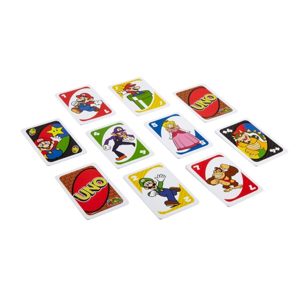 Encontraproduto.com.br - Jogo De Cartas Uno Mario Mattel