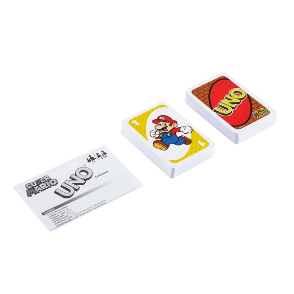 Encontraproduto.com.br - Jogo De Cartas Uno Mario Mattel