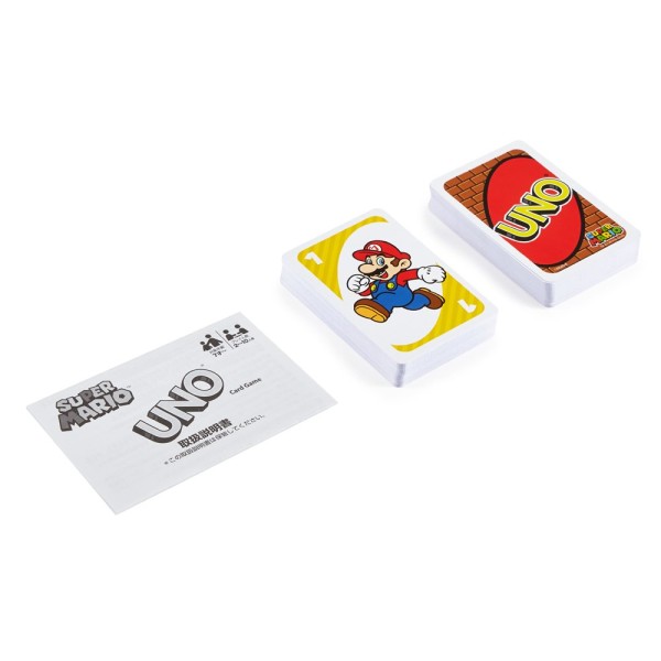 Encontraproduto.com.br - Jogo De Cartas Uno Mario Mattel