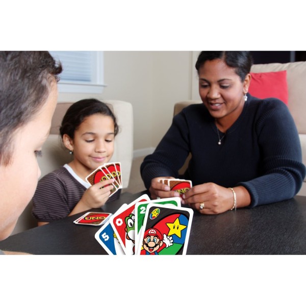 Encontraproduto.com.br - Jogo De Cartas Uno Mario Mattel