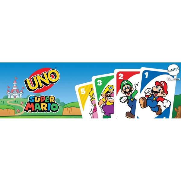 Encontraproduto.com.br - Jogo De Cartas Uno Mario Mattel