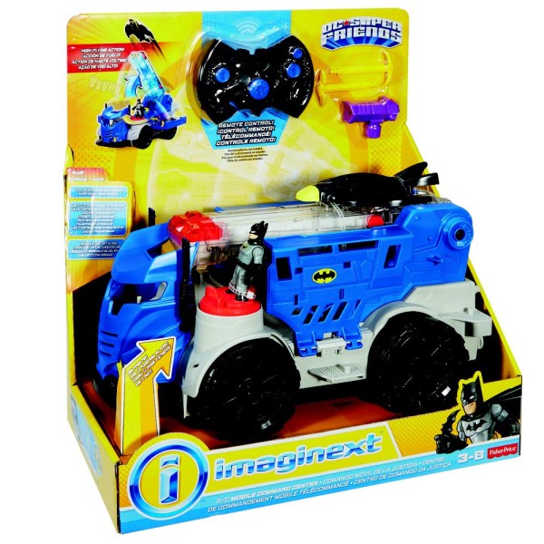 Encontraproduto.com.br - Veículo e Figura - Imaginext - DC Comics - Veículo de Comando - Batman - Fisher-Price