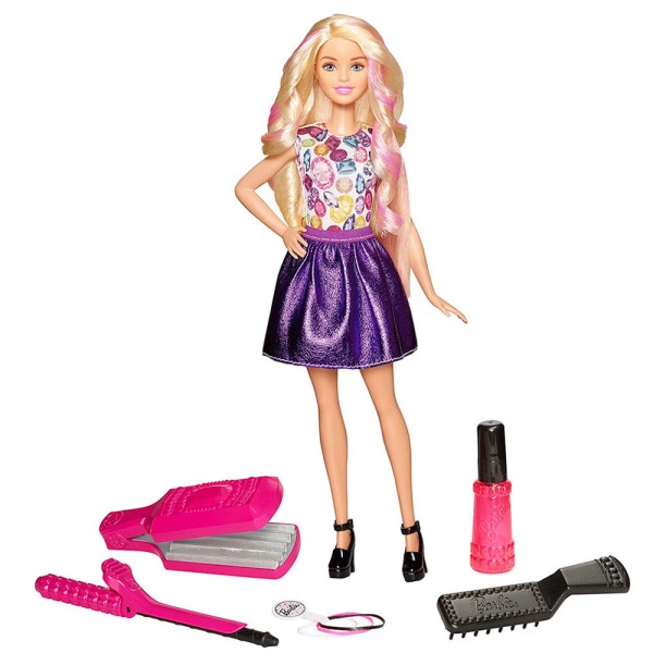 Encontraproduto.com.br - Barbie Ondas e Cachos - Mattel