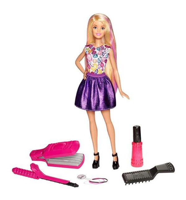 Encontraproduto.com.br - Barbie Ondas e Cachos - Mattel