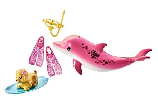 Encontraproduto.com.br - Barbie - Golfinho Mágico - Com Acessórios de Mergulho - Mattel