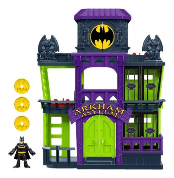 Encontraproduto.com.br - Imaginext DC Play Set Arkham - Mattel