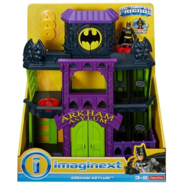 Encontraproduto.com.br - Imaginext DC Play Set Arkham - Mattel