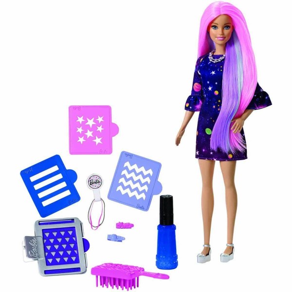 Encontraproduto.com.br - Boneca Barbie - Cabelos Coloridos - Mattel