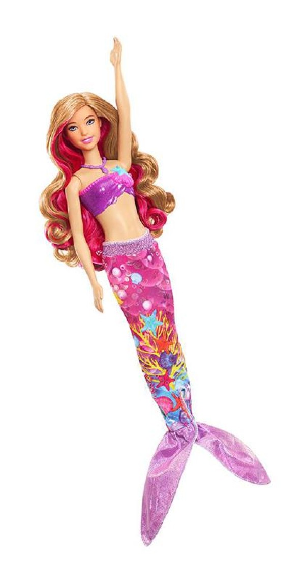 Encontraproduto.com.br - Boneca Barbie Sereia Transformação Mágica