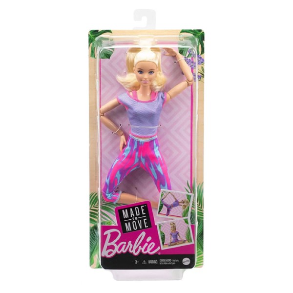 Encontraproduto.com.br - Boneca Barbie Feita para Mexer Ruiva Mattel com 1 Unidade