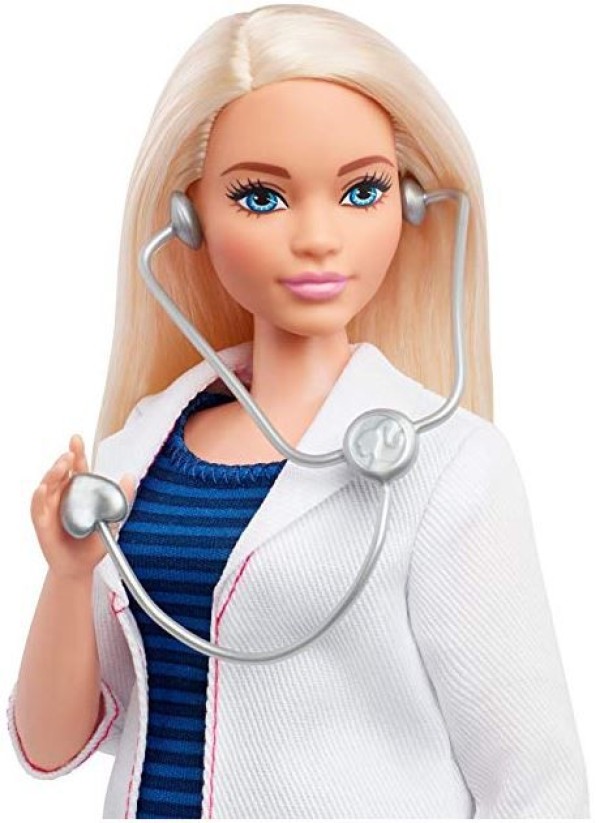Encontraproduto.com.br - Boneca Barbie Profissões Doutora - Mattel