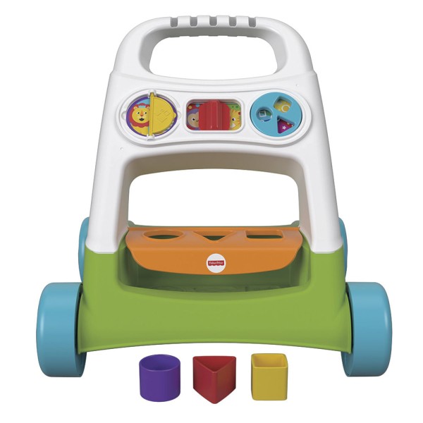 Encontraproduto.com.br - Fisher Price Apoiador de Atividades Push-up - Mattel