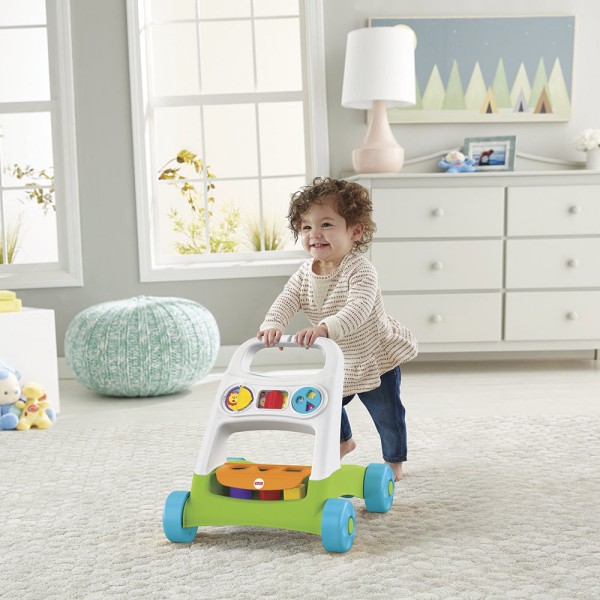 Encontraproduto.com.br - Fisher Price Apoiador de Atividades Push-up - Mattel