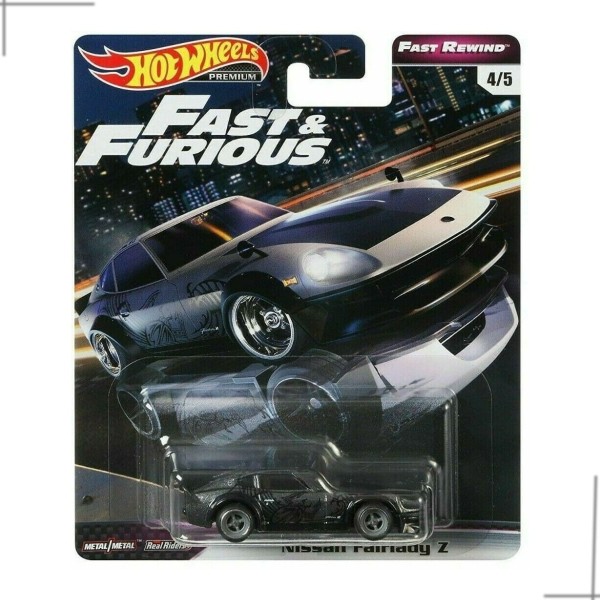 Encontraproduto.com.br - Hot Wheels Set 5minis Fast & Furious Velozes Furiosos Rewind