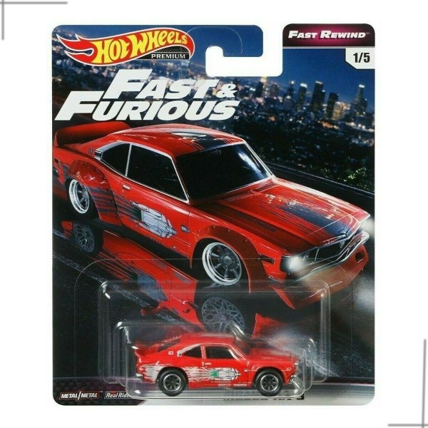 Encontraproduto.com.br - Hot Wheels Set 5minis Fast & Furious Velozes Furiosos Rewind