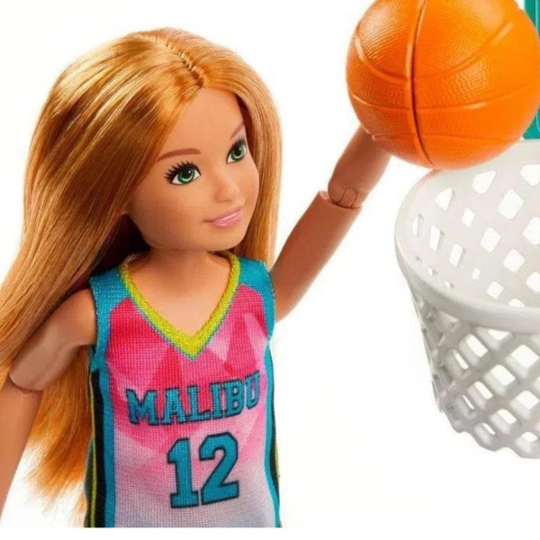 Encontraproduto.com.br - Boneca Stacie - Jogadora de Basquete - Barbie Dreamhouse Adventures - Mattel