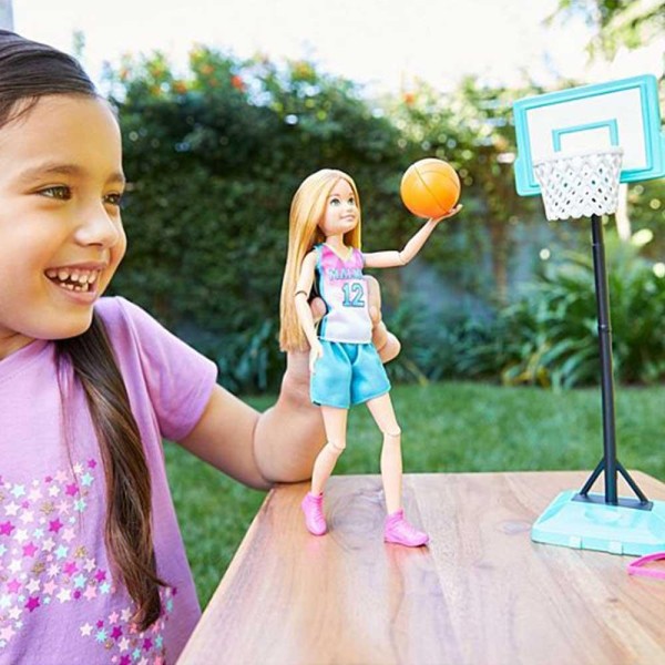 Encontraproduto.com.br - Boneca Stacie - Jogadora de Basquete - Barbie Dreamhouse Adventures - Mattel
