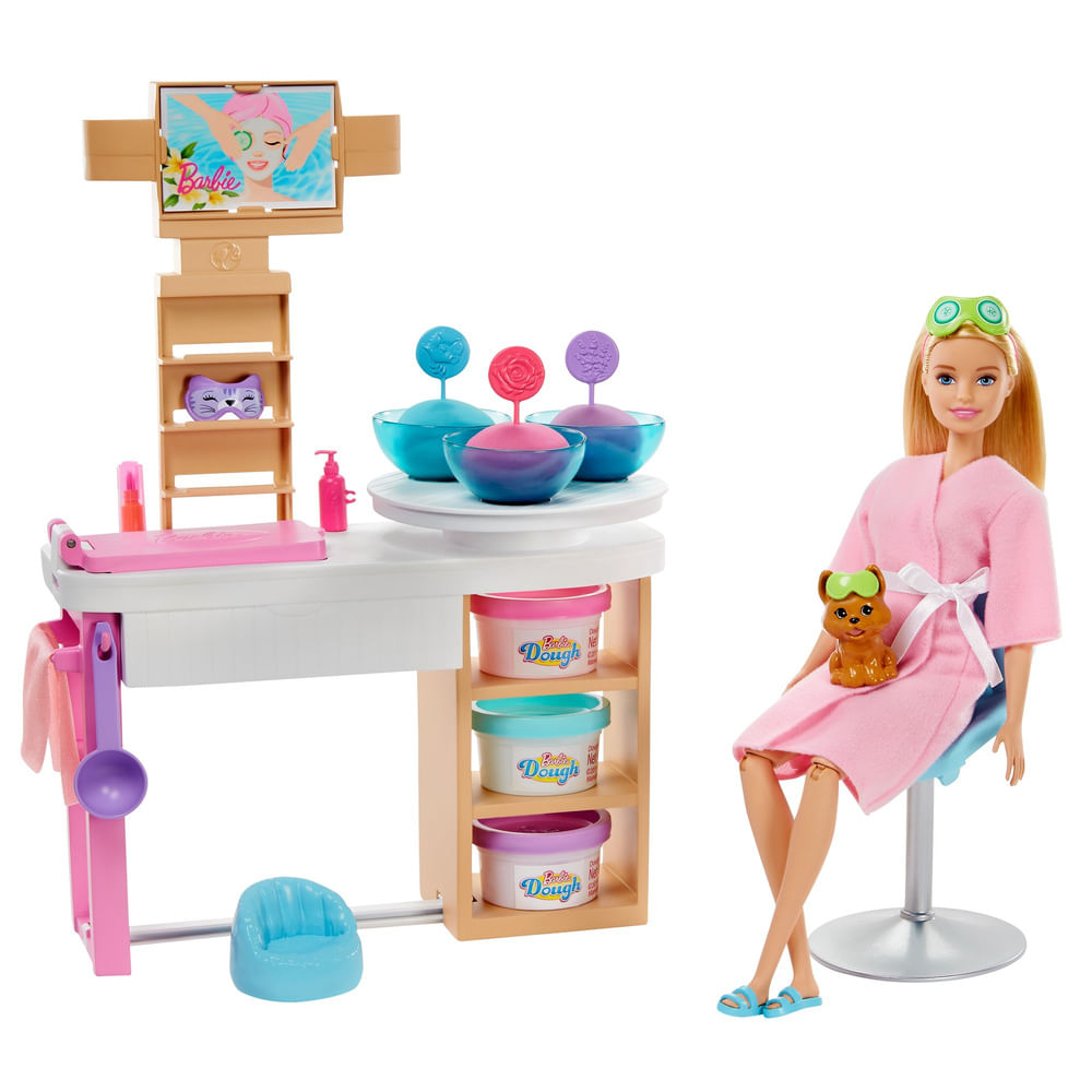 Playset - Barbie - Spa de Luxo - Mattel