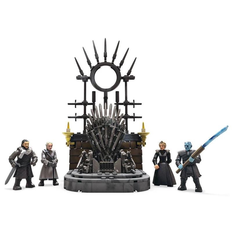 Blocos De Encaixe - Mega Construx - Game of Thrones - Trono De Ferro - Mattel