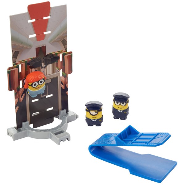 Encontraproduto.com.br - Mini Figura e Acessórios - Splatapult - Brigada De Construção - Minions - Mattel