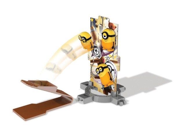 Encontraproduto.com.br - Mini Figura e Acessórios - Splatapult - Brigada De Construção - Minions - Mattel