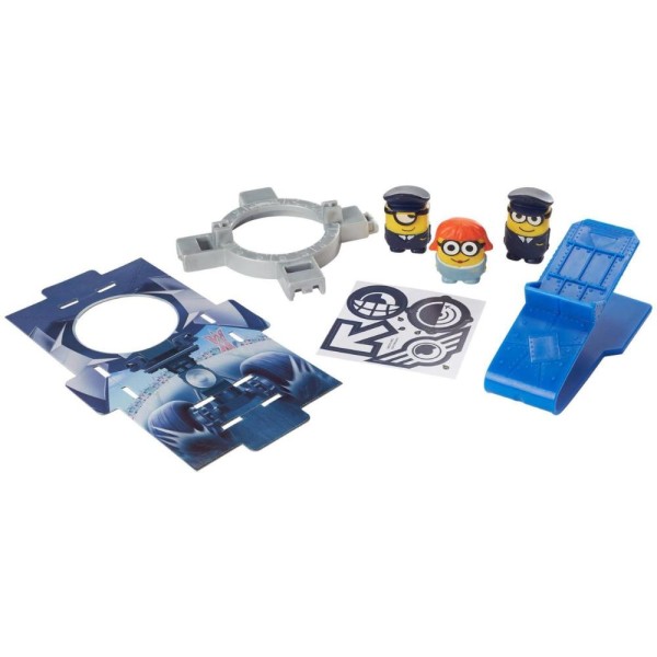 Encontraproduto.com.br - Mini Figura e Acessórios - Splatapult - Brigada De Construção - Minions - Mattel