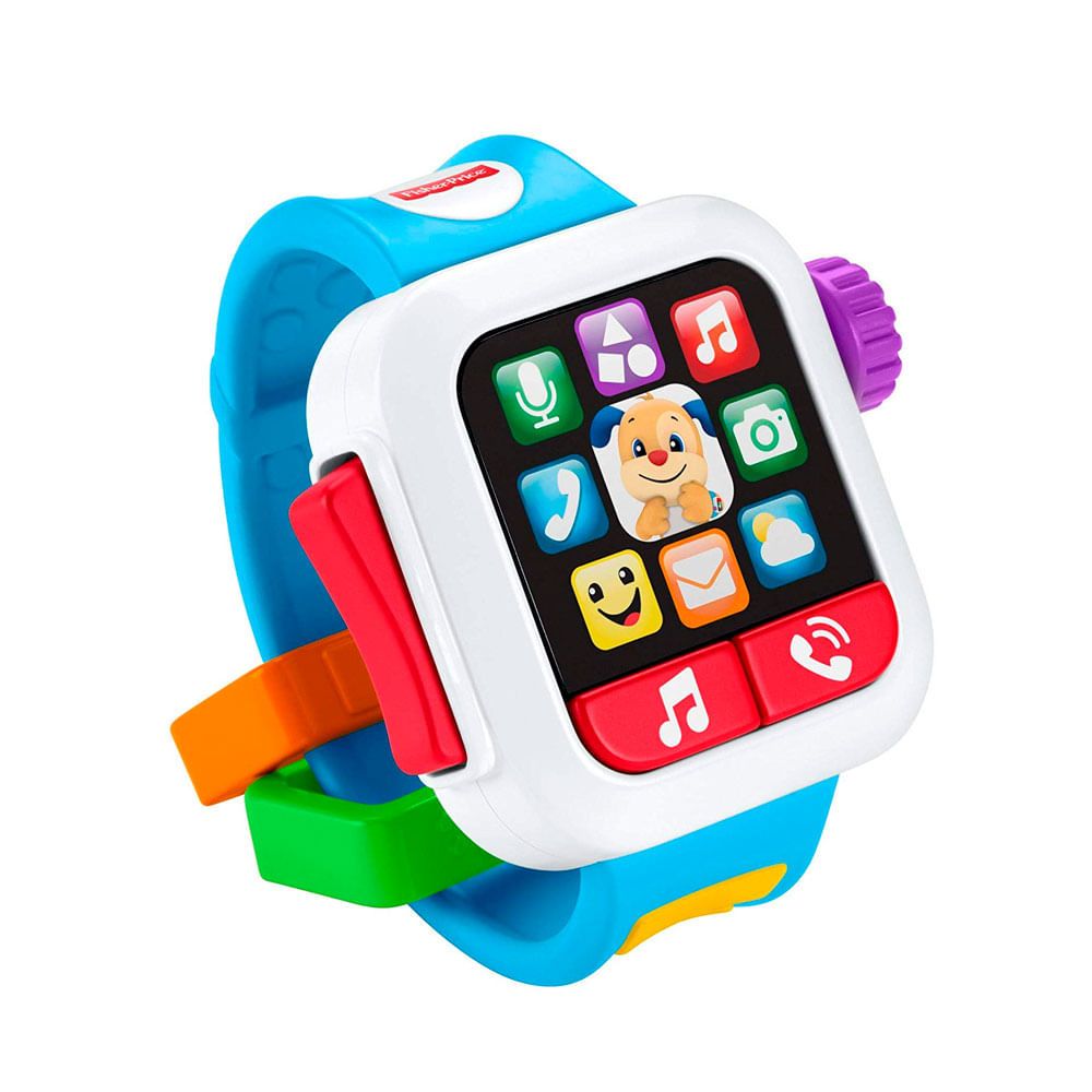 Encontraproduto.com.br - Meu Primeiro Relógio Smartwatch - Fisher-Price - Mattel