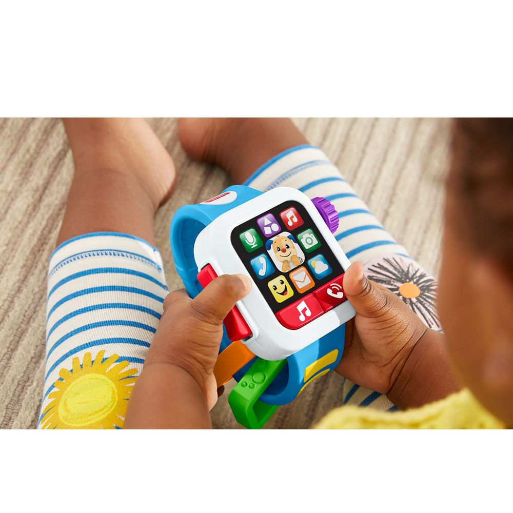 Encontraproduto.com.br - Meu Primeiro Relógio Smartwatch - Fisher-Price - Mattel