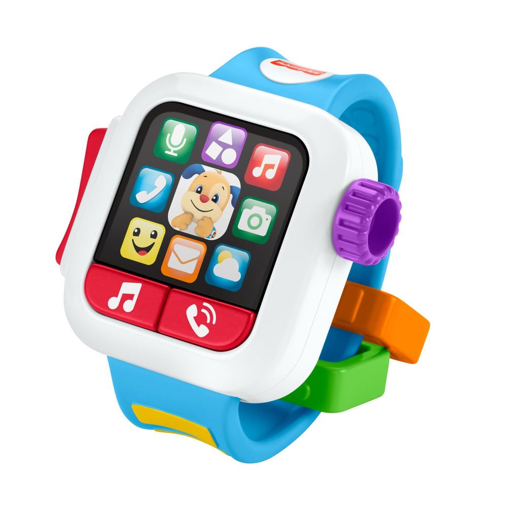 Encontraproduto.com.br - Meu Primeiro Relógio Smartwatch - Fisher-Price - Mattel