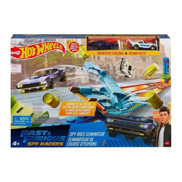 Encontraproduto.com.br - Mattel Hot Whels Pista de Desafios Fast And Furious Spy Racers MATTEL