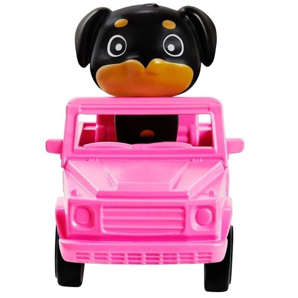 Encontraproduto.com.br - Barbie Fashionista Tranças De Arco Iris Com Pets - Mattel