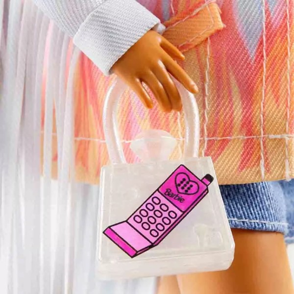 Encontraproduto.com.br - Barbie Fashionista Tranças De Arco Iris Com Pets - Mattel