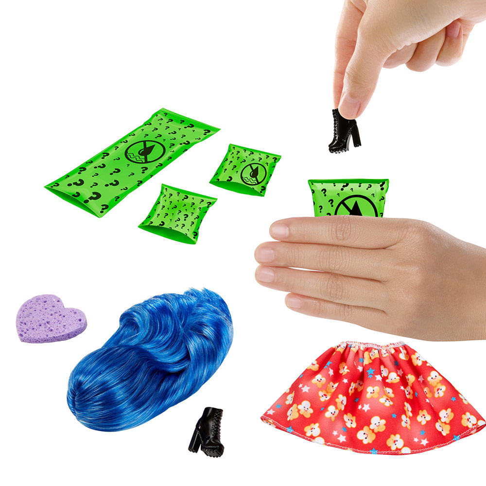 Encontraproduto.com.br - Barbie Color Reveal Estilo Surpresa Comidas Mattel - GTP89 MATTEL