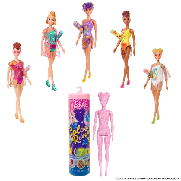 Encontraproduto.com.br - Boneca Barbie Color Reveal Areia e Sol - GWC57 - Mattel