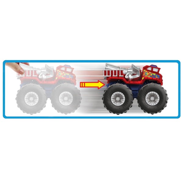 Encontraproduto.com.br - Carrinho de Brinquedo Hot Wheels Moster Truck Mattel GVK37 Modelos Sortidos