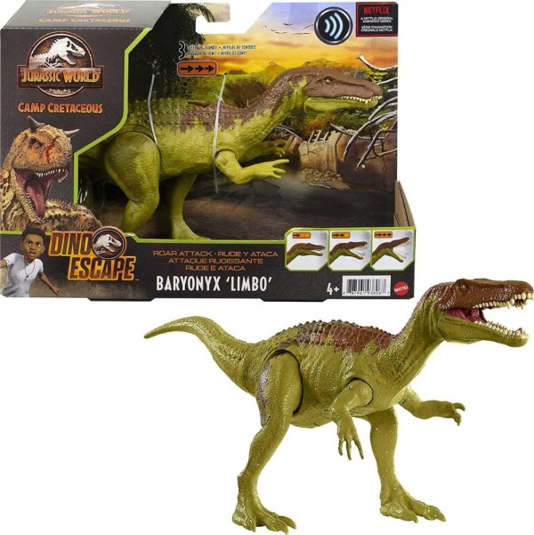 Encontraproduto.com.br - Jurassic World Dino Scape Baryonyx Limbo - Mattel