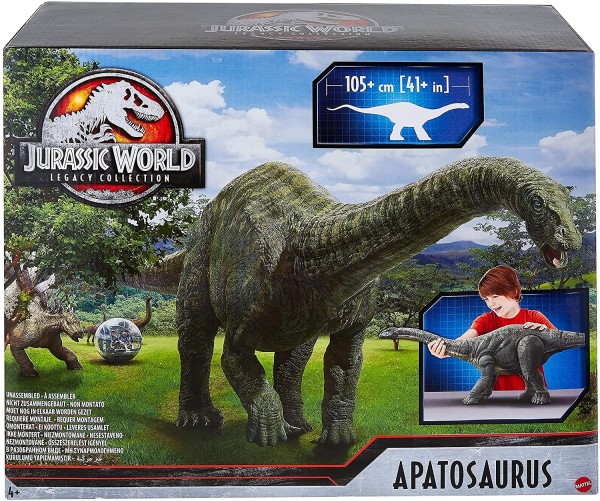 Encontraproduto.com.br - Jurassic World Legacy Collection Apatosaurus - Mattel