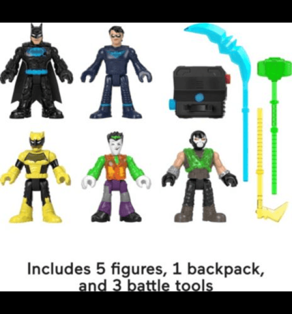 Encontraproduto.com.br - Imaginext DC Super Friends Multipack Bat Tech - Mattel