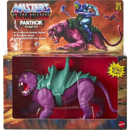 He-Man Panthor Aveludado Masters of the Universe - Mattel