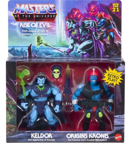 Encontraproduto.com.br - Boneco Masters Of The Universe Origins Keldor E Kronis Motu